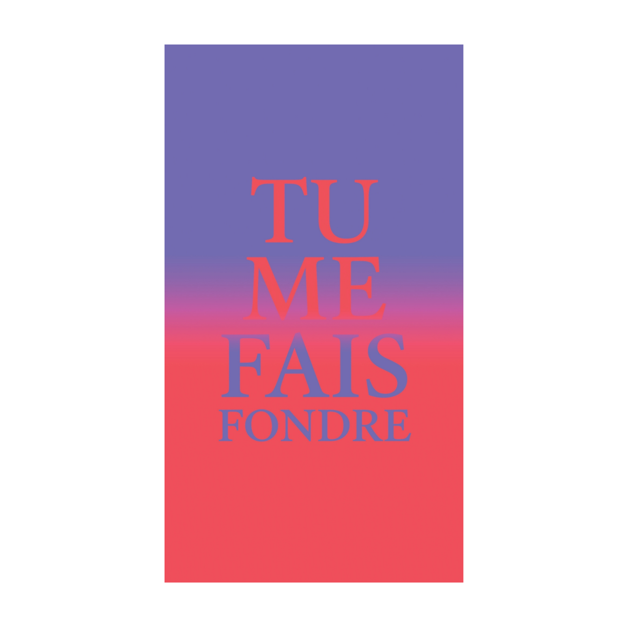 Tu déchires grave — Chocolat & carte à message | barré