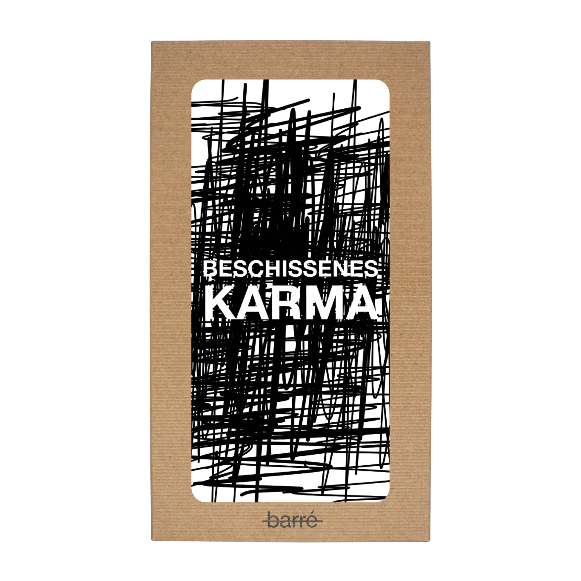 Beschissenes Karma — Schokolade & Grusskarte | barré