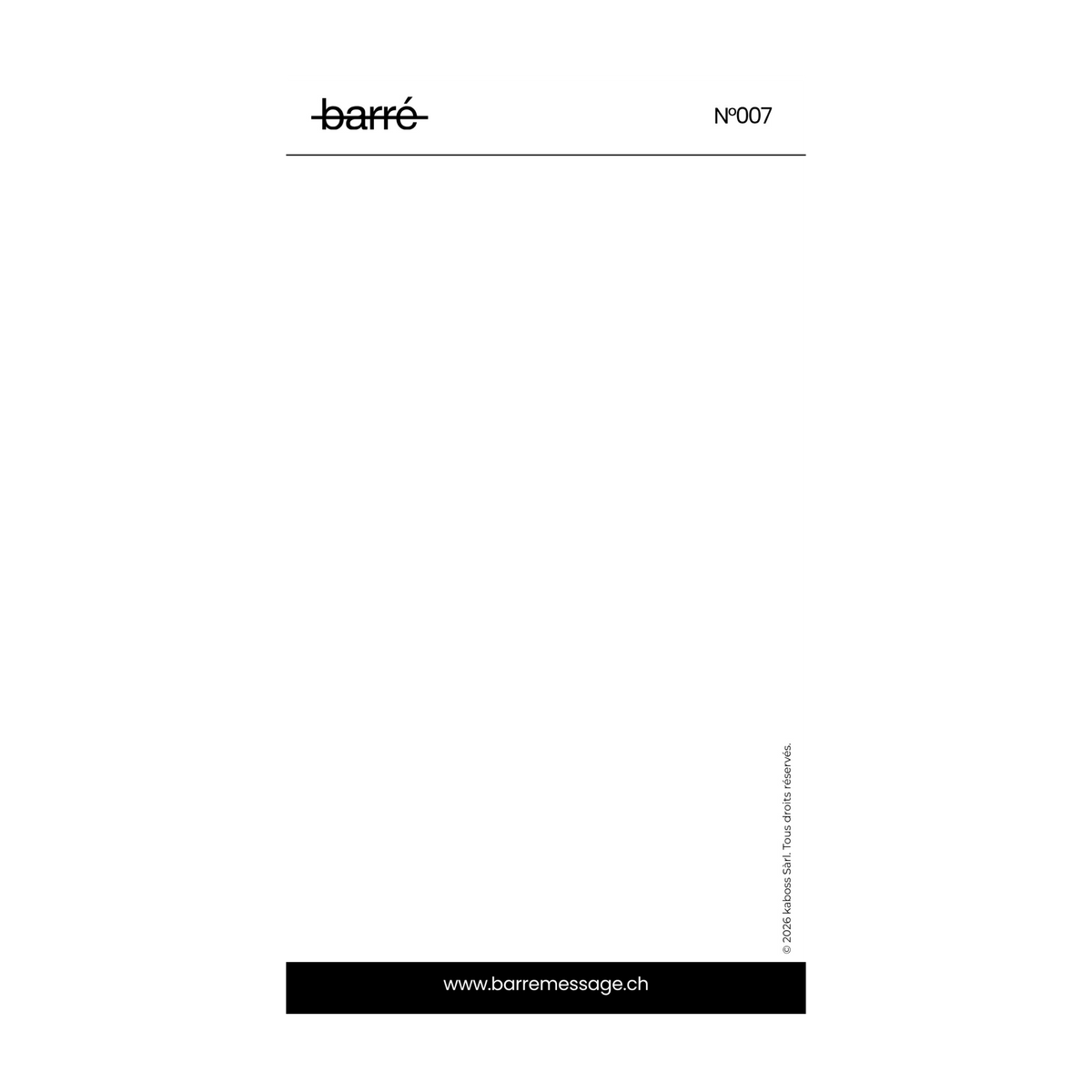 Und? Brav gewesen - wer's glaubt…? — Chocolat & carte à message | barré