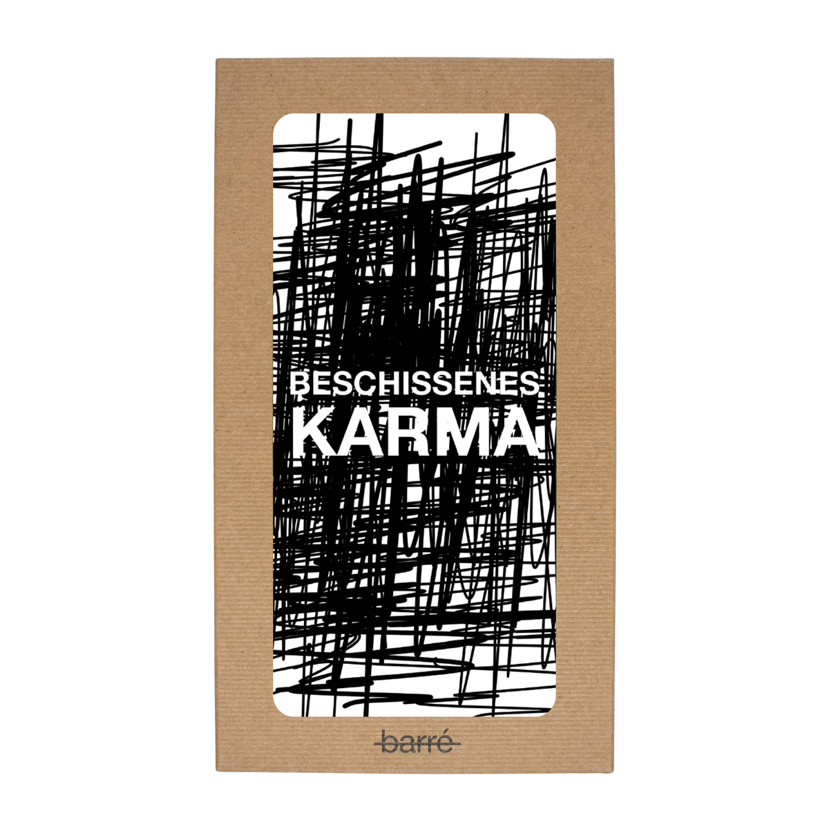 Beschissenes Karma — Schokolade & Grusskarte | barré